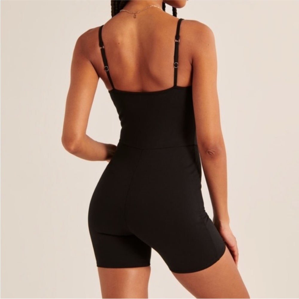 NWT Abercrombie Ponte Unitard Romper